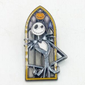 Loungefly Jack Skellington Pin Stained Glass Window Blind Box
